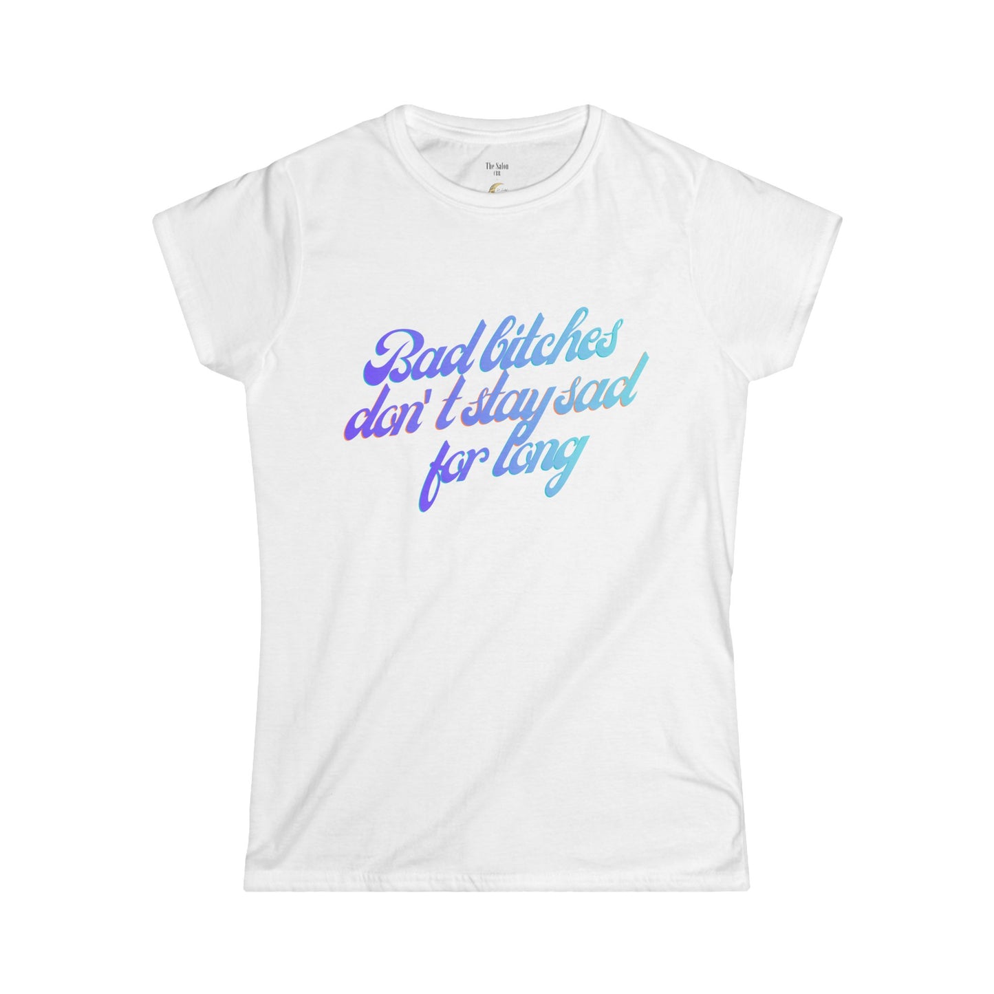 Bad bitches tshirt (blue)
