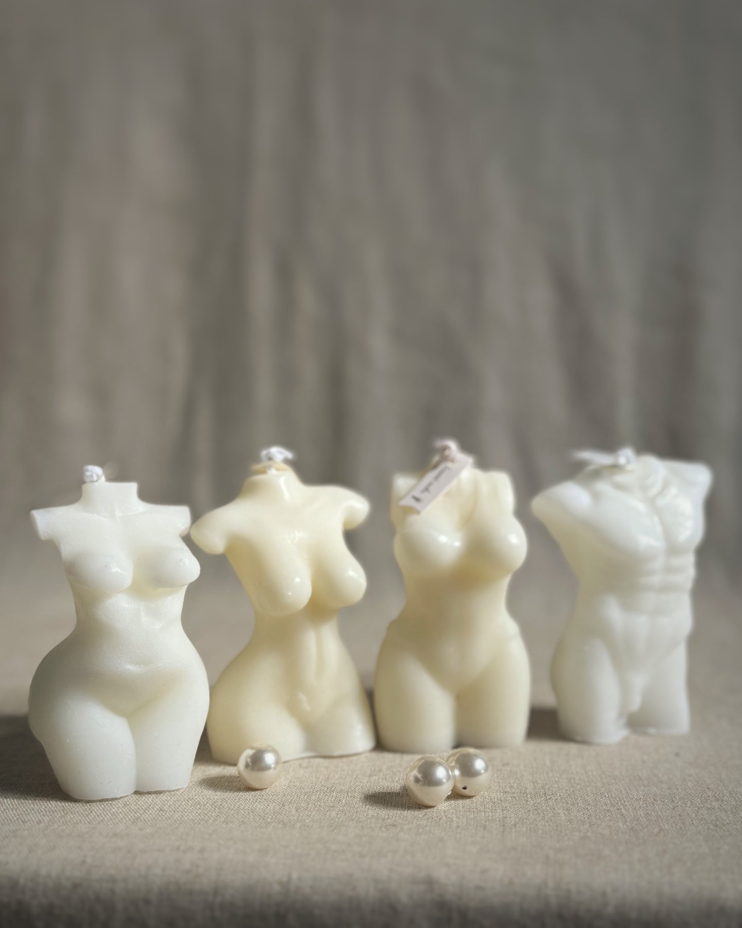 Body Icons Candle Set (4 Pack)